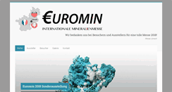 Desktop Screenshot of euromin.de