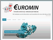 Tablet Screenshot of euromin.de